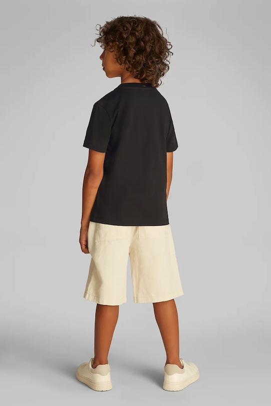 Dětské bavlněné tričko Calvin Klein Jeans 2-pack zelená IB0IB02444.128.176.PPYA