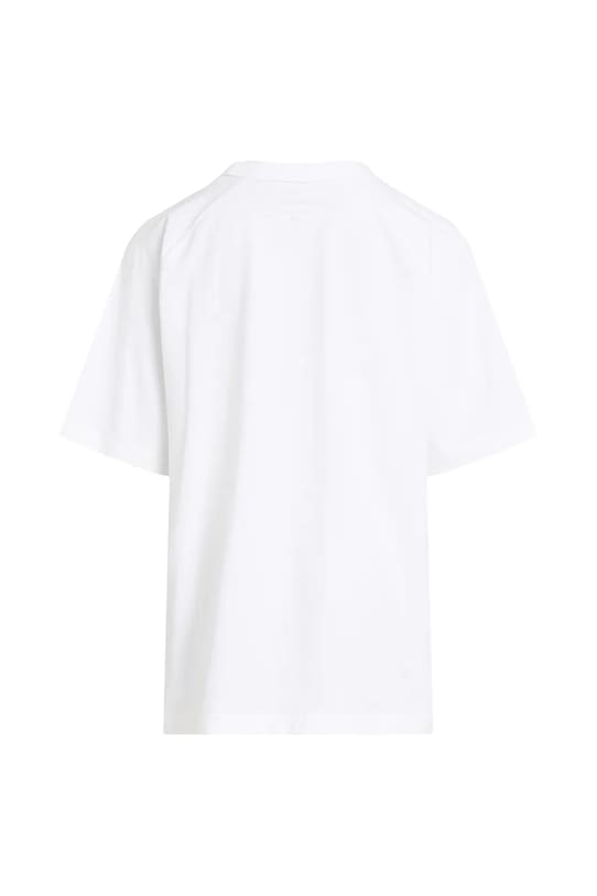 Хлопчик Дитяча бавовняна футболка Calvin Klein Jeans IB0IB02452.PPYA білий