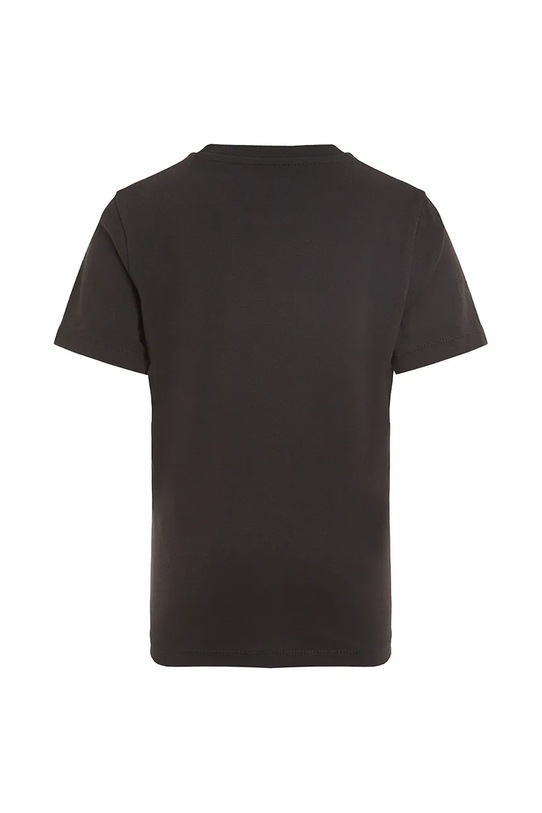 Αγορίστικα Παιδικό βαμβακερό μπλουζάκι Calvin Klein Jeans IB0IB02456.128.176.PPYA μαύρο