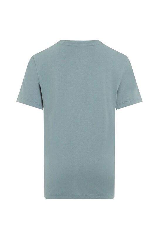 Băieți Calvin Klein Jeans tricou de bumbac pentru copii IB0IB02459.128.176.PPYA turcoaz