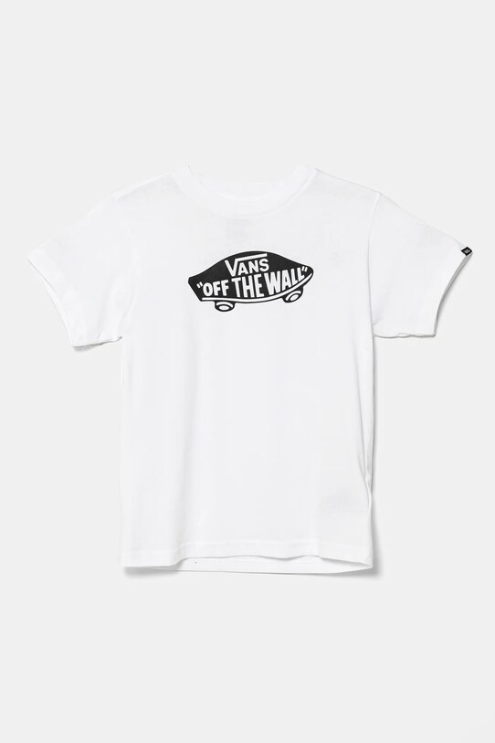 Vans t-shirt in cotone per bambini STYLE 76 cotone bianco VN0A3IJ1WHT1