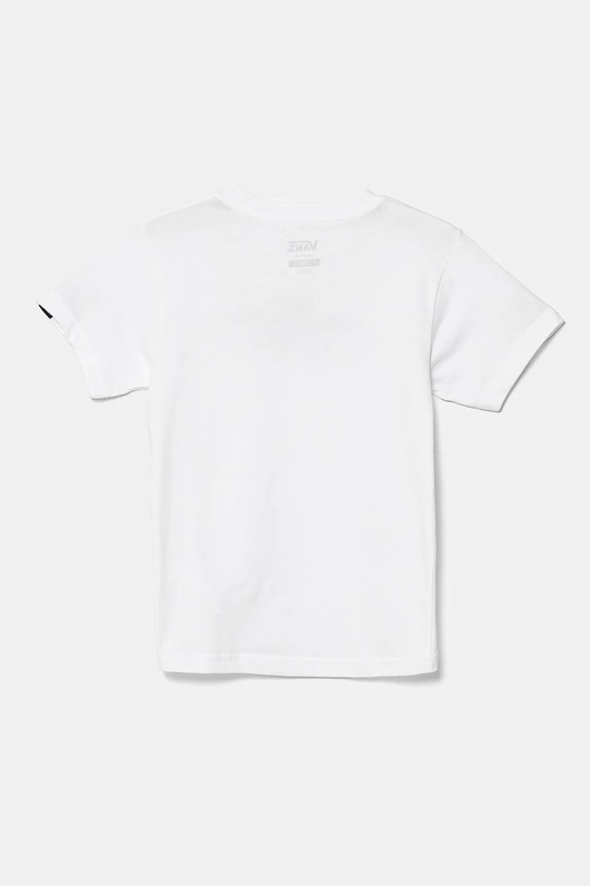 Vans tricou de bumbac pentru copii STYLE 76 VN0A3IJ1WHT1 alb SS25