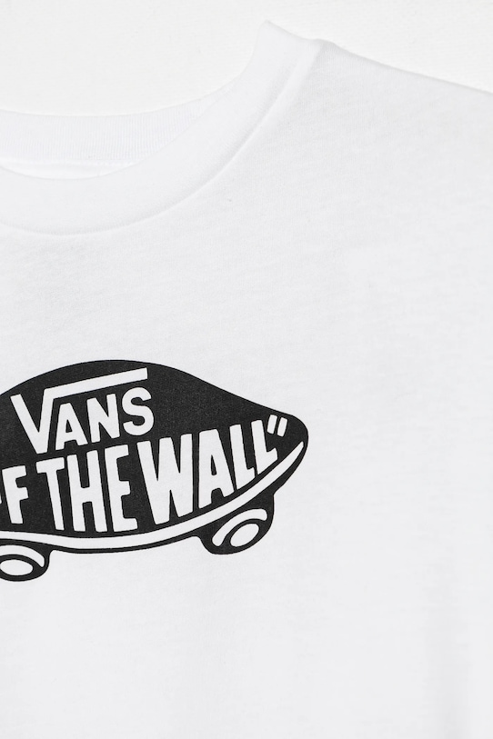 Băieți Vans tricou de bumbac pentru copii STYLE 76 VN0A3IJ1WHT1 alb