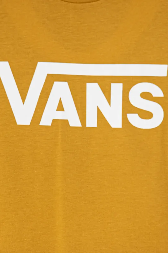 Băieți Vans tricou de bumbac pentru copii Vans Classic VN000IVFBL21 galben