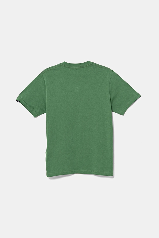 Detské bavlnené tričko Vans LEFT CHEST TEE VN0A4MQ3BR11 zelená SS25