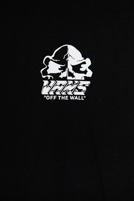 Chłopiec Vans t-shirt bawełniany dziecięcy Mister Sinister VN000MK8BLK1 czarny