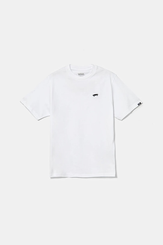 Detské bavlnené tričko Vans SALTON bavlna biela VN000P5SWHT1