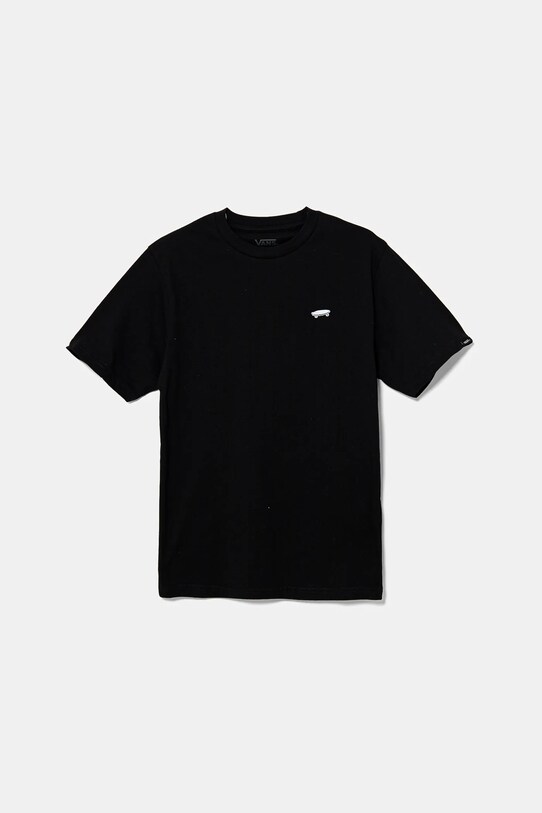 Detské bavlnené tričko Vans SALTON bavlna čierna VN000P5SBLK1