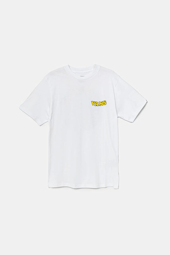Detské bavlnené tričko Vans HASTA LA SHAKA VN000NWQWHT1 biela SS25