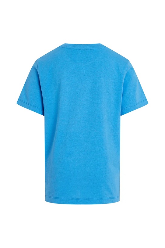 Chłopiec Calvin Klein Jeans t-shirt bawełniany dziecięcy IB0IB02456.104.116.PPYA niebieski