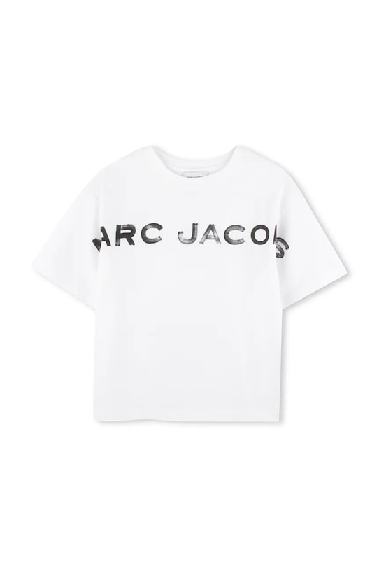 Marc Jacobs gyerek pamut póló W60448.156 fehér SS25