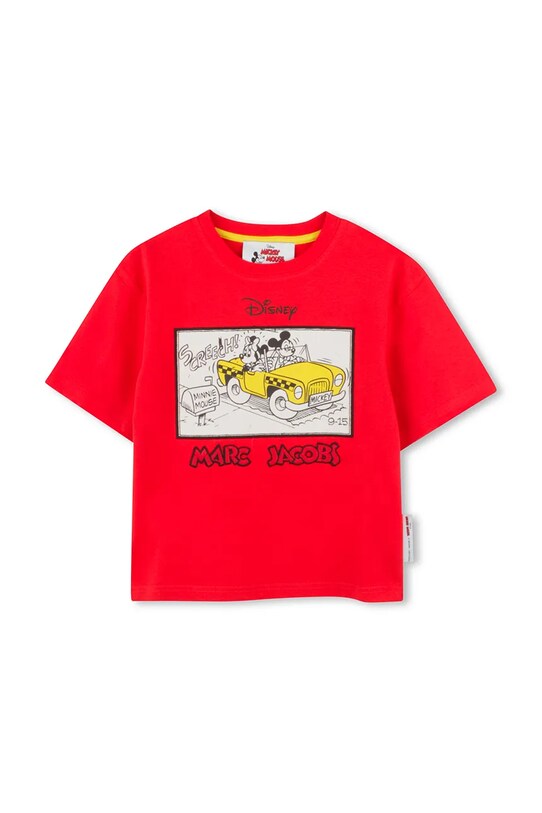 Детская хлопковая футболка Marc Jacobs хлопок красный W60450.114.150