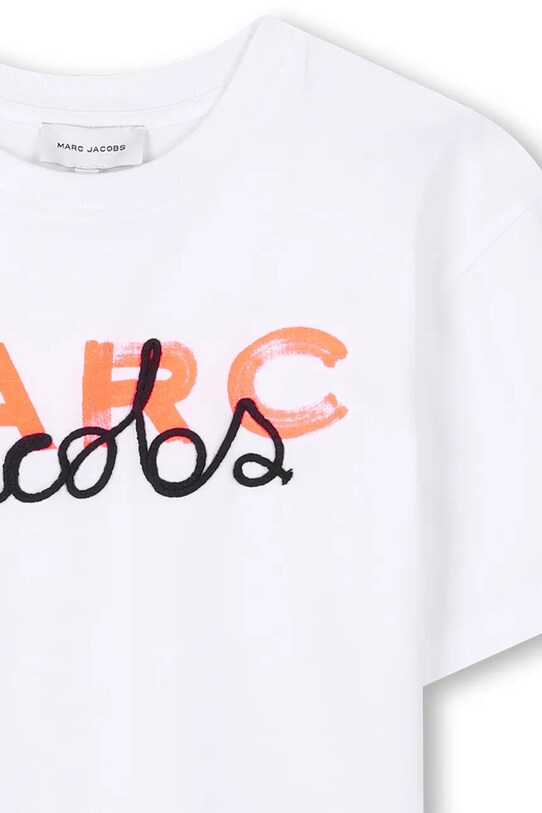 Chłopiec Marc Jacobs t-shirt bawełniany dziecięcy W60455.86.108 biały