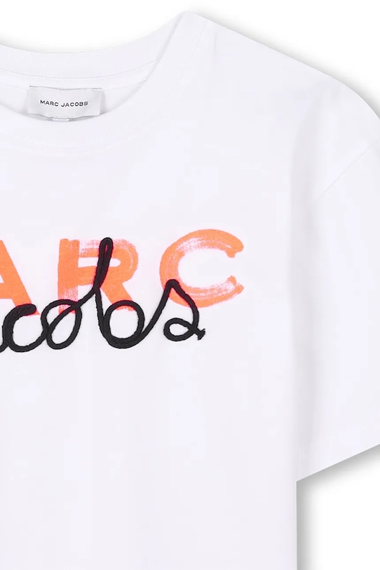 Αγορίστικα Παιδικό βαμβακερό μπλουζάκι Marc Jacobs W60455.86.108 λευκό
