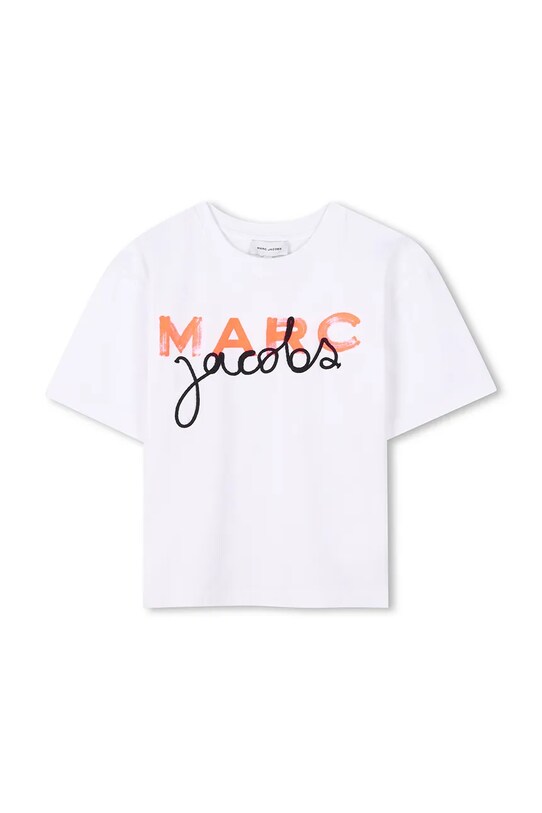 Дитяча бавовняна футболка Marc Jacobs бавовна білий W60455.114.150