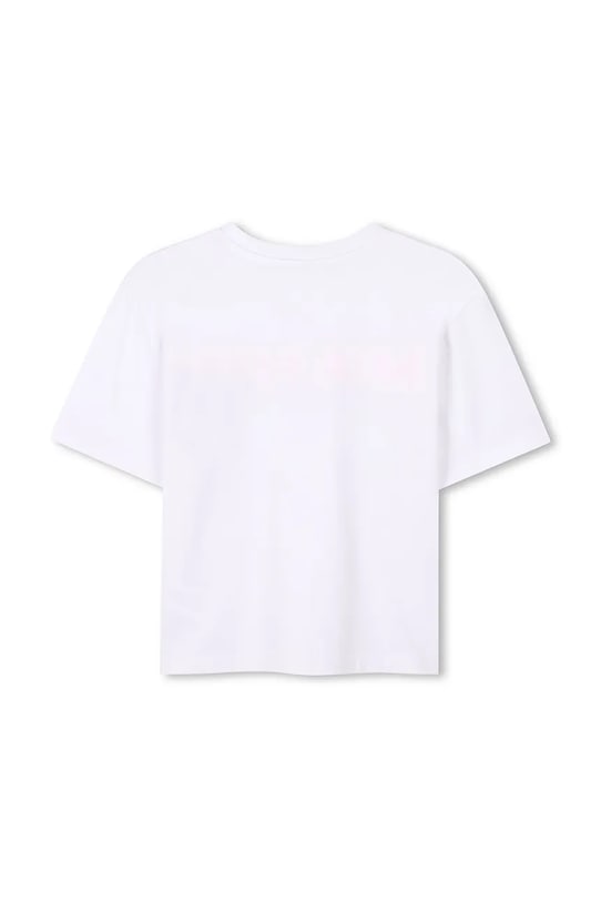 Detské bavlnené tričko Marc Jacobs W60455.156 biela SS25