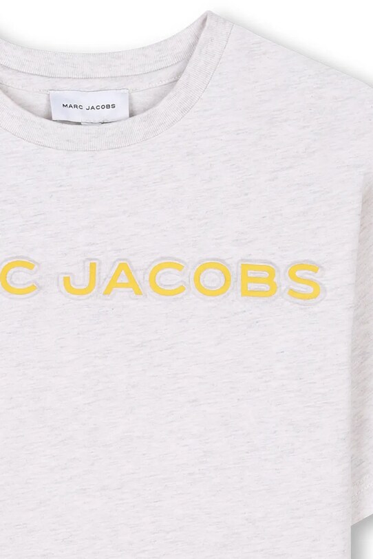 Мальчик Детская хлопковая футболка Marc Jacobs W60457.114.150 серый