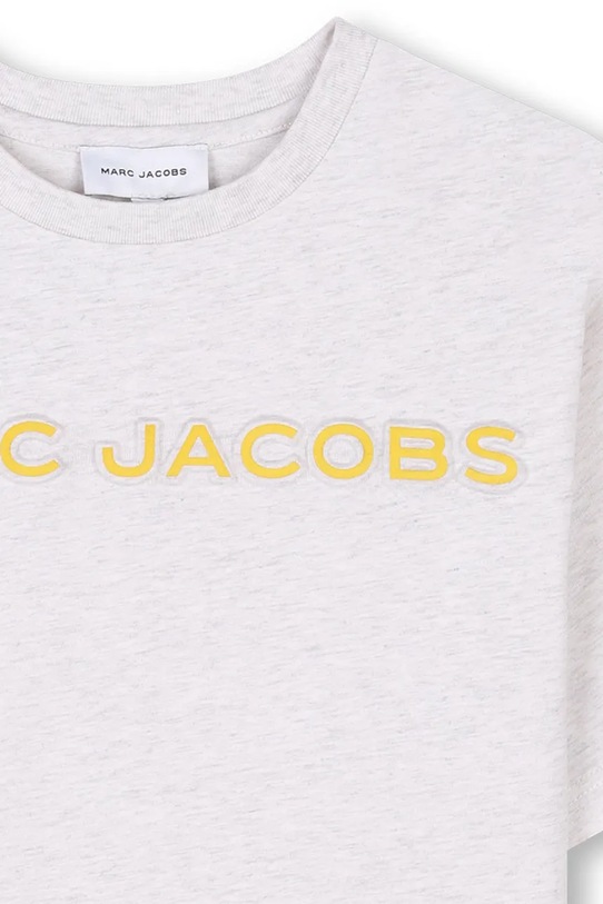 Мальчик Детская хлопковая футболка Marc Jacobs W60457.156 серый