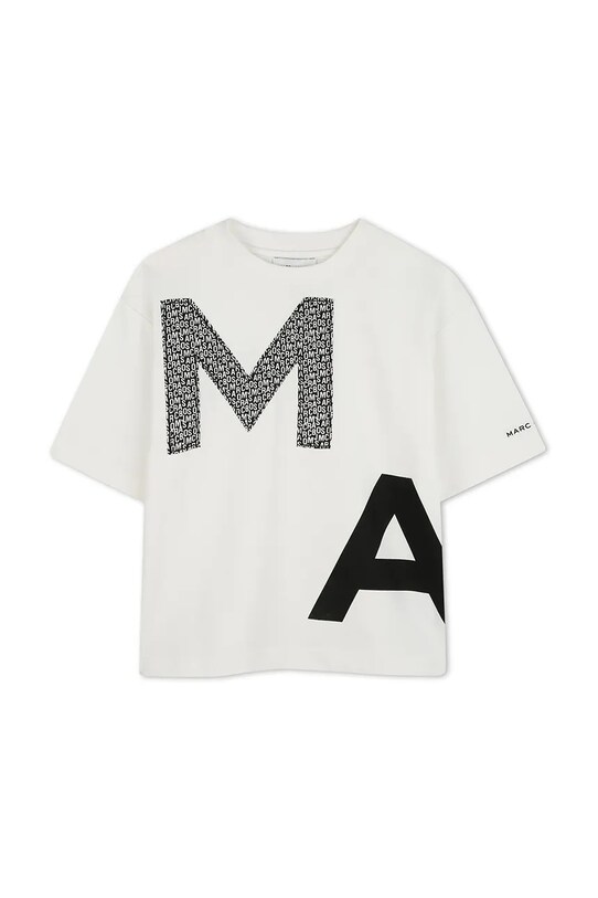 Дитяча бавовняна футболка Marc Jacobs W60460.86.108 бежевий SS25