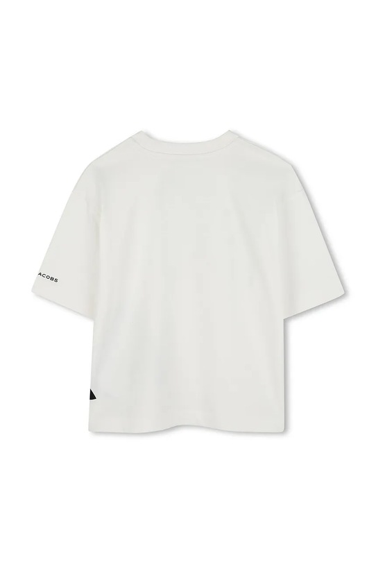 CHLAPEC Dětské bavlněné tričko Marc Jacobs W60460.156 béžová