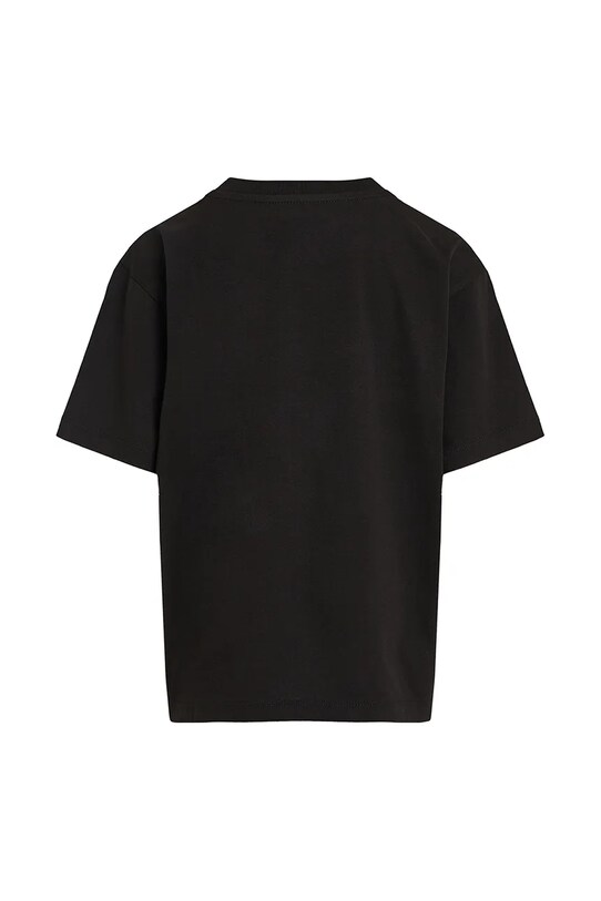 Хлопчик Дитяча бавовняна футболка Calvin Klein Jeans IB0IB02453.PPYA чорний