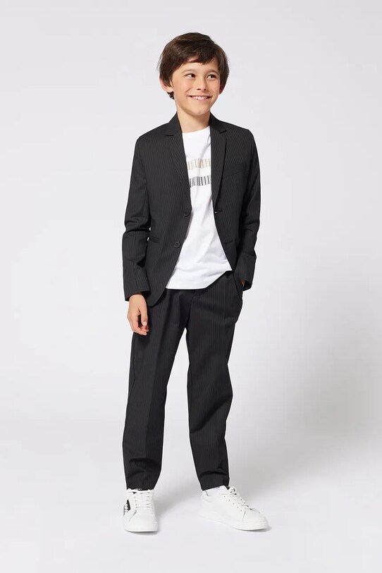 BOSS t-shirt bawełniany dziecięcy biały J52035.102.108