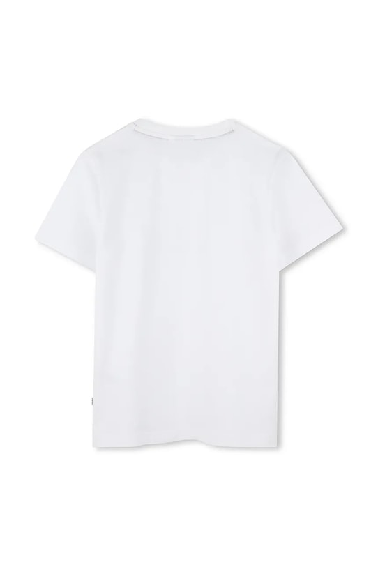 Băieți BOSS tricou de bumbac pentru copii J52035.162.174 alb