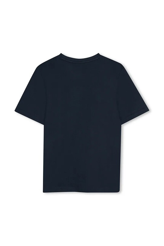 BOSS t-shirt bawełniany dziecięcy J52038.114.150 granatowy SS25