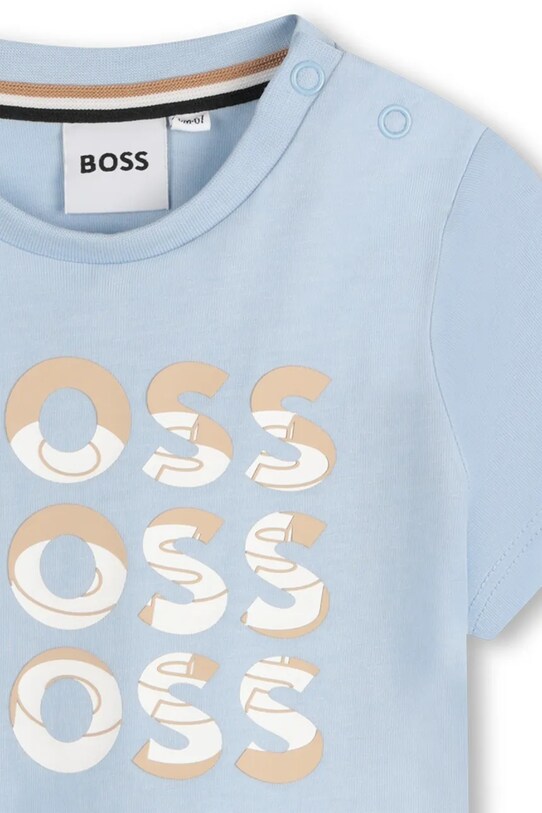 Fiú BOSS baba pamut póló J52113.86.94 kék