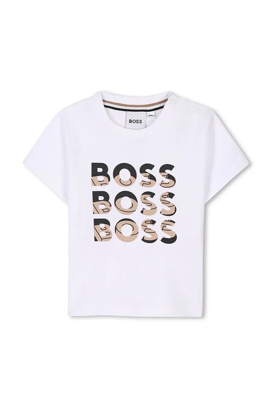 BOSS baba pamut póló pamut fehér J52113.67.81