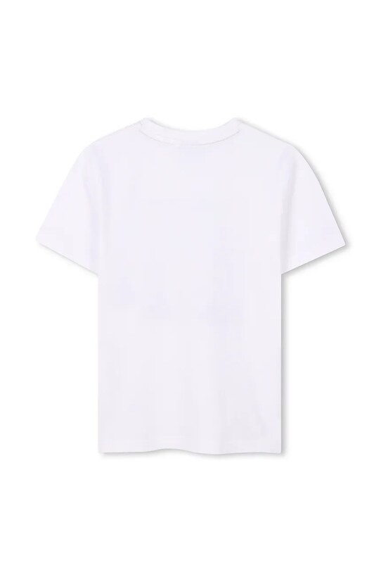 Chłopiec BOSS t-shirt bawełniany dziecięcy J52032.114.150 biały