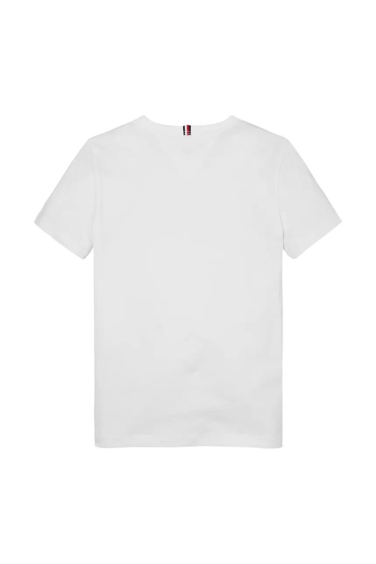 Băieți Tommy Hilfiger tricou de bumbac pentru copii KB0KB09532.116.122.PPYA alb