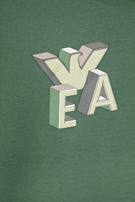 Emporio Armani tricou de bumbac pentru copii 2-pack EB000318.AF13913