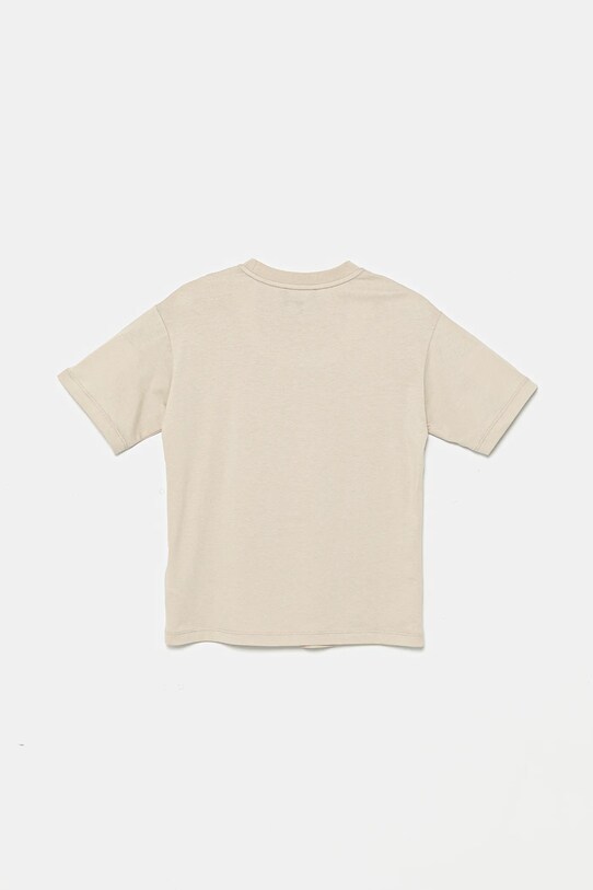Emporio Armani t-shirt bawełniany dziecięcy 2-pack beżowy EB000318.AF13913