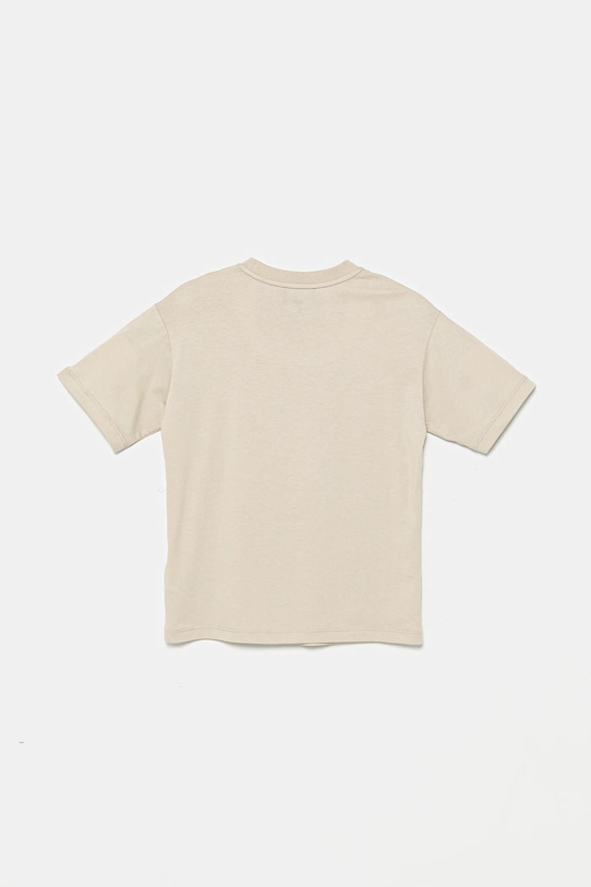 Emporio Armani tricou de bumbac pentru copii 2-pack bej EB000318.AF13913