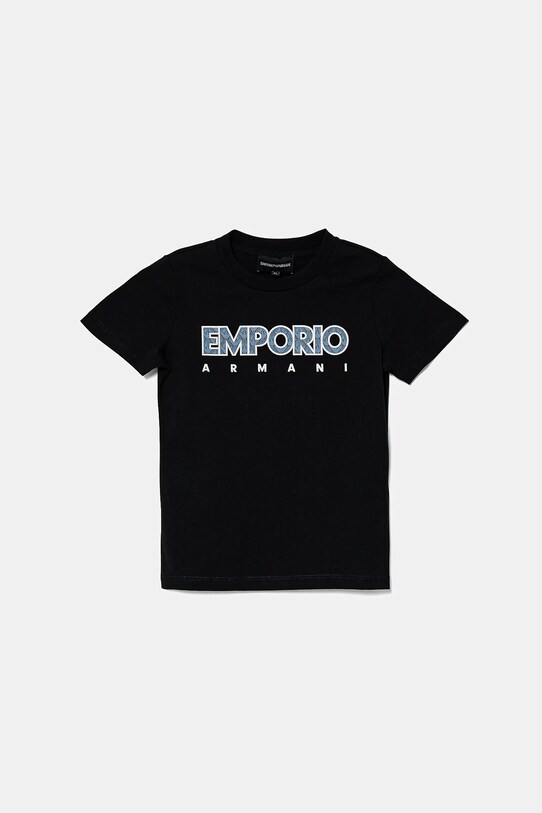 Emporio Armani tricou de bumbac pentru copii 3-pack EB000320.AF13913 bej SS25