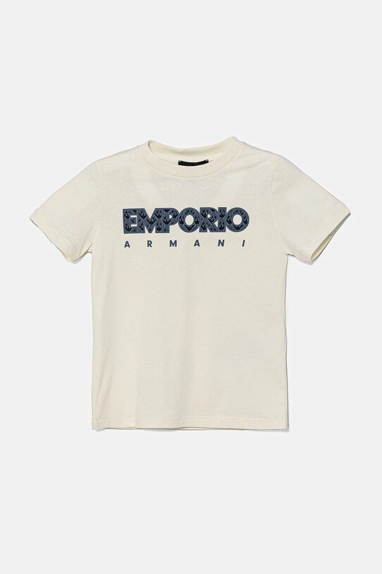 Dětské bavlněné tričko Emporio Armani 3-pack EB000320.AF13913 námořnická modř SS25