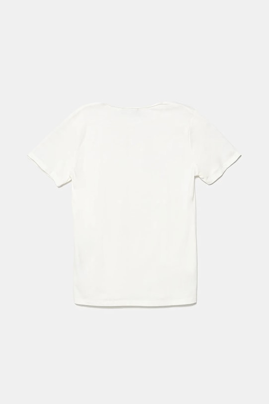 Emporio Armani tricou din bumbac pentru copii EB000421.AF15013 alb AW25