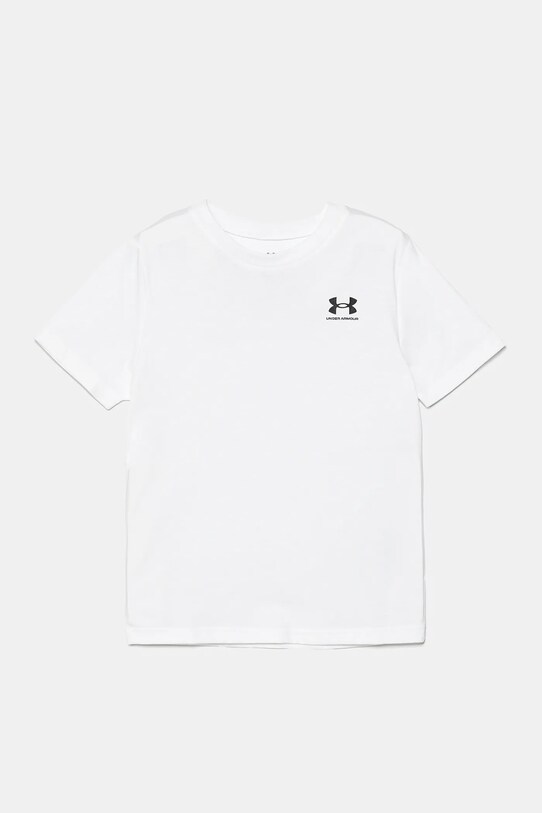 Under Armour gyerek póló SPORTSTYLE LC SS nyomtatásos fehér 1389962