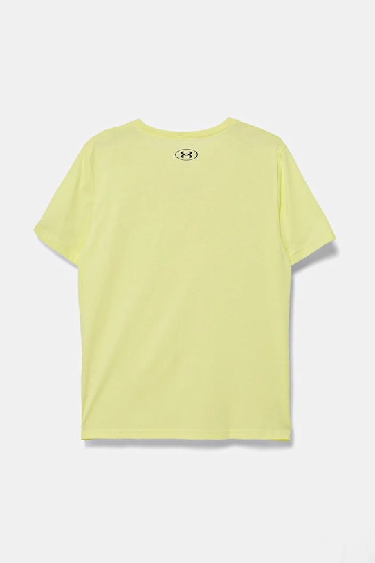 Παιδικό μπλουζάκι Under Armour SPORTSTYLE LC SS 1389962 πράσινο SS25