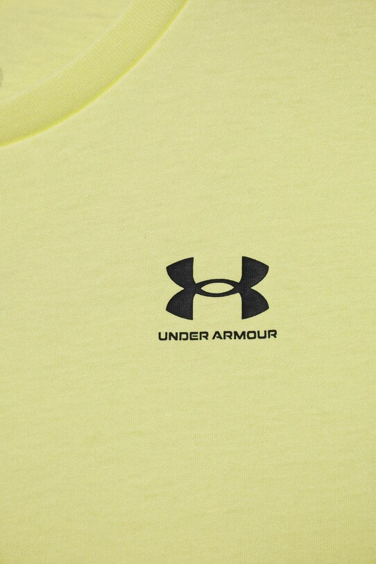 Chłopiec Under Armour t-shirt dziecięcy SPORTSTYLE LC SS 1389962 zielony
