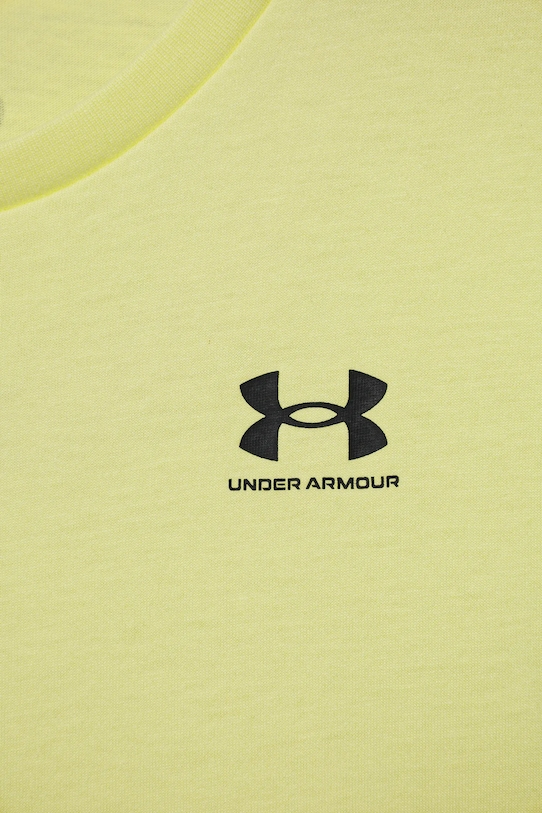 Αγορίστικα Παιδικό μπλουζάκι Under Armour SPORTSTYLE LC SS 1389962 πράσινο