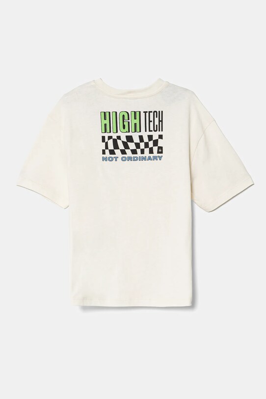 United Colors of Benetton tricou de bumbac pentru copii print bej 3I1XC10O4.G.Seasonal