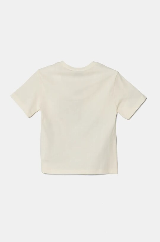 Дитяча бавовняна футболка United Colors of Benetton 35RYG10I1.P.Seasonal бежевий SS25