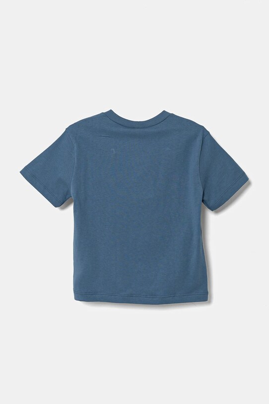 Дитяча бавовняна футболка United Colors of Benetton 35RYG10I1.P.Seasonal блакитний SS25