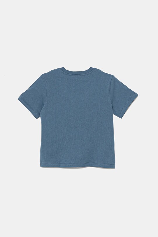 Дитяча бавовняна футболка United Colors of Benetton 35RYG10I7.P.Seasonal блакитний SS25