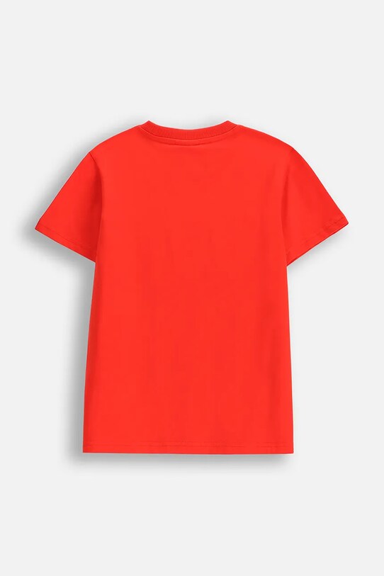 Dětské bavlněné tričko Coccodrillo WC5143202VBA červená SS25
