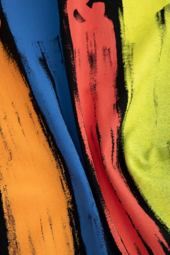 Coccodrillo t-shirt bawełniany dziecięcy czarny WC5143215VBA