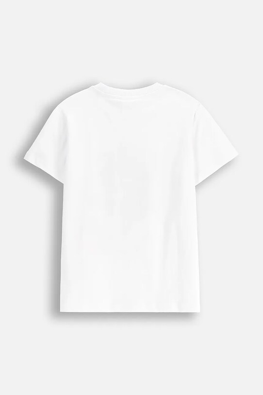 Coccodrillo tricou de bumbac pentru copii WC5143221VBA alb SS25