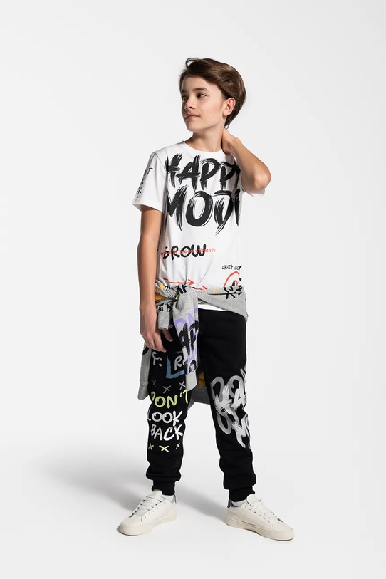 Detské bavlnené tričko Coccodrillo WC5143203SBJ